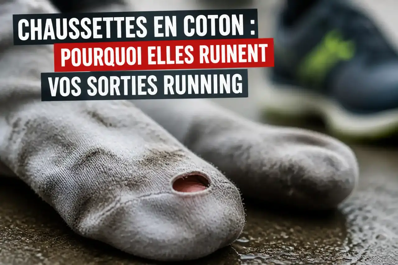 Chaussettes en coton : pourquoi elles ruinent vos sorties running