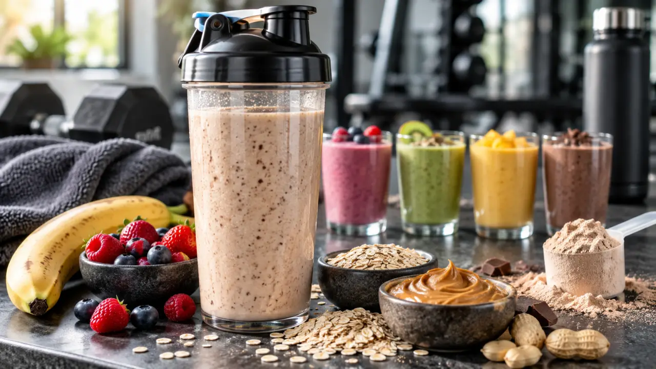 Un smoothie protéiné adapté au sport : 30 g de protéines et 4 recettes selon votre séance