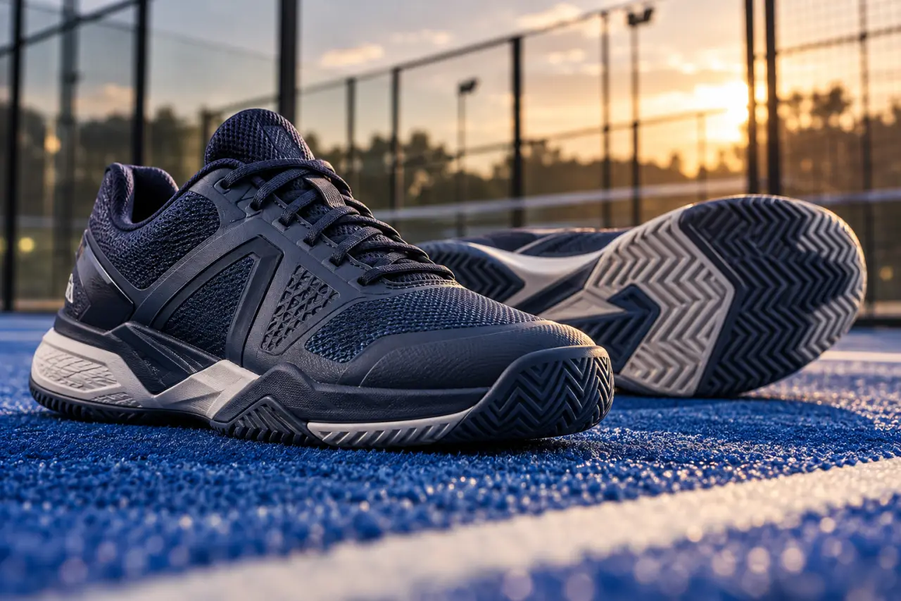 Les meilleures chaussures de padel homme se choisissent d’abord selon la semelle et le maintien